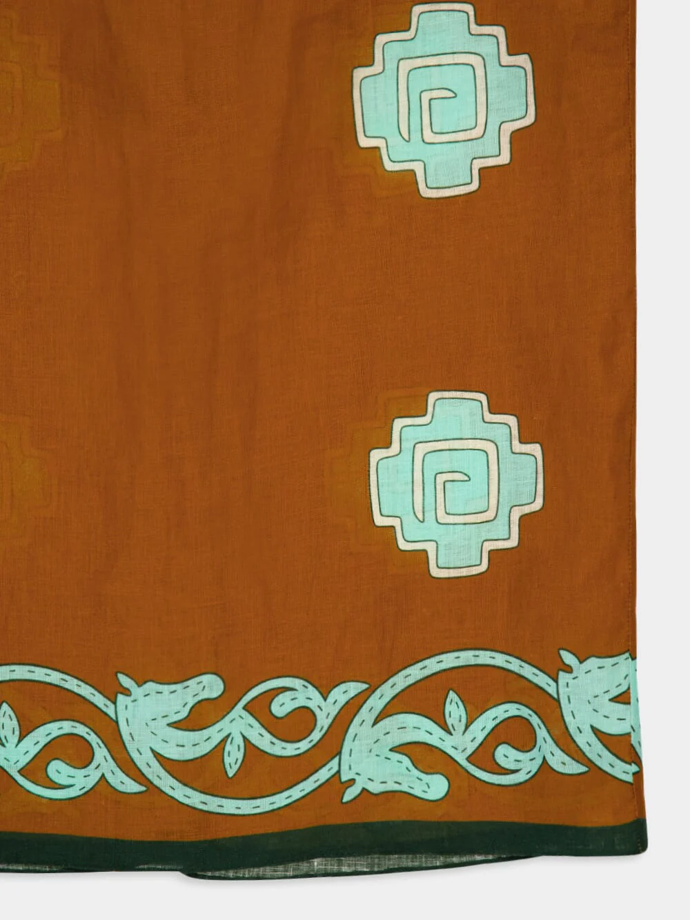 Los Siete Mares Linen Dress - Image 6