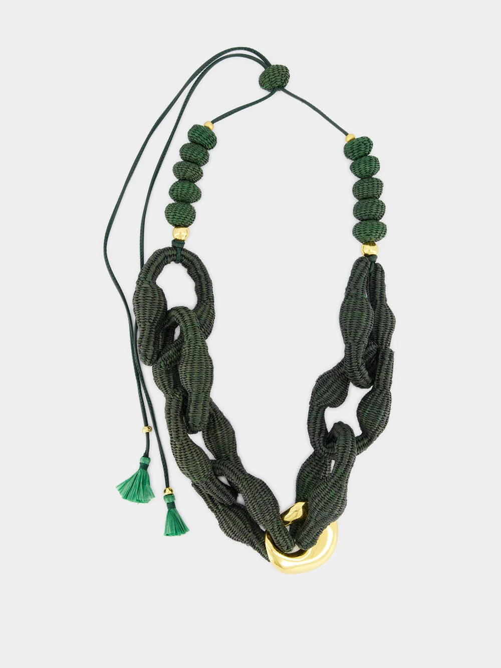 Mayahuel Green Reverence To Their Gods Necklace