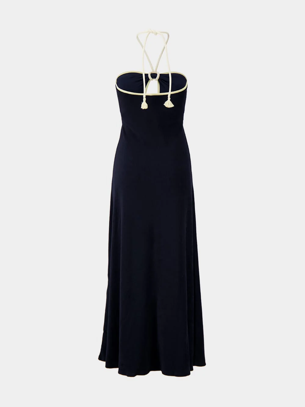 Navy and Ecru Gleymoon Ankle Dress - Image 2
