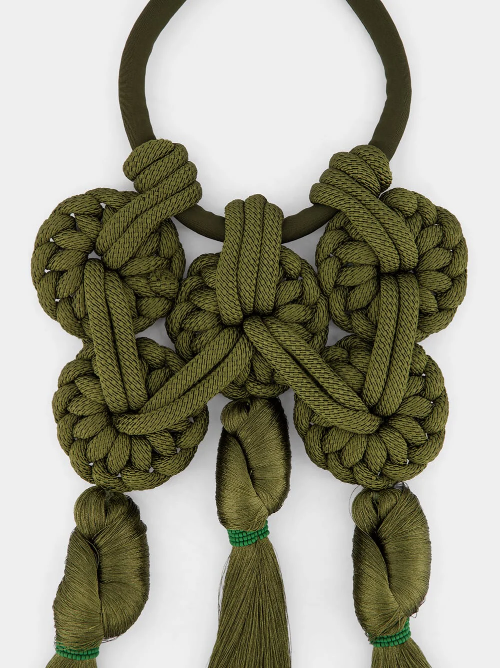 Olive Green Caribbean Direction Necklace - Image 2