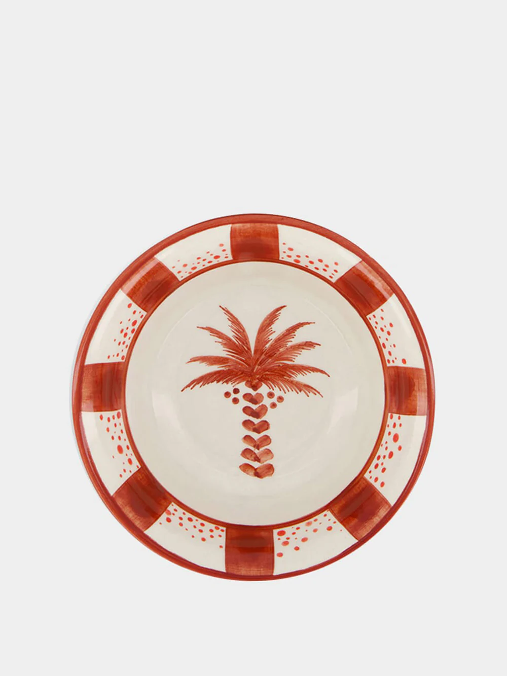 Palma Real Red Ceramic Bowl - Image 2