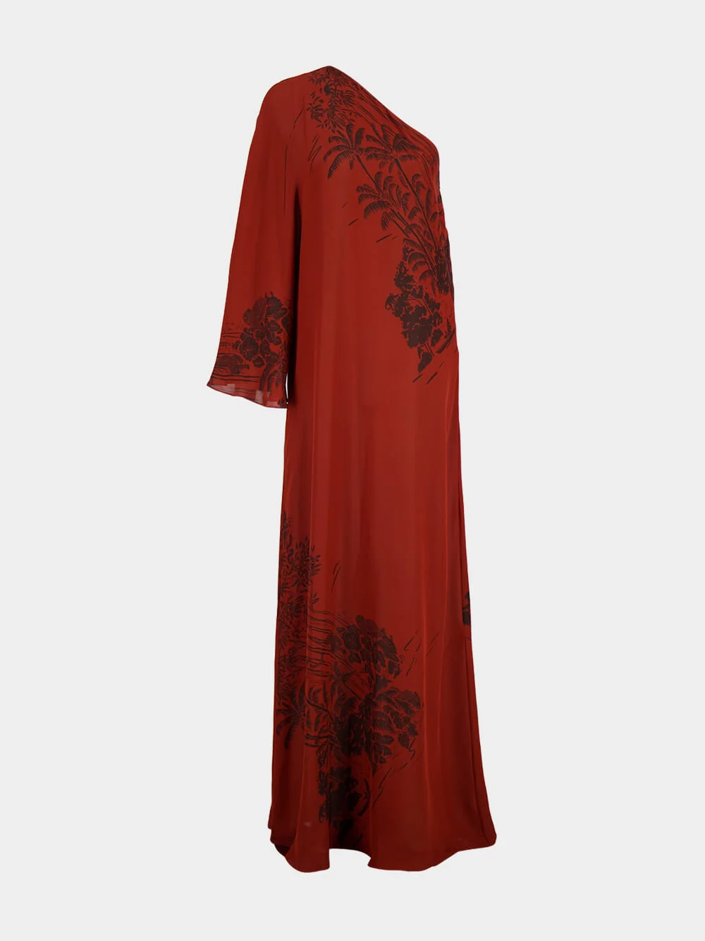 Red Wine Seville Passion Maxi Dress