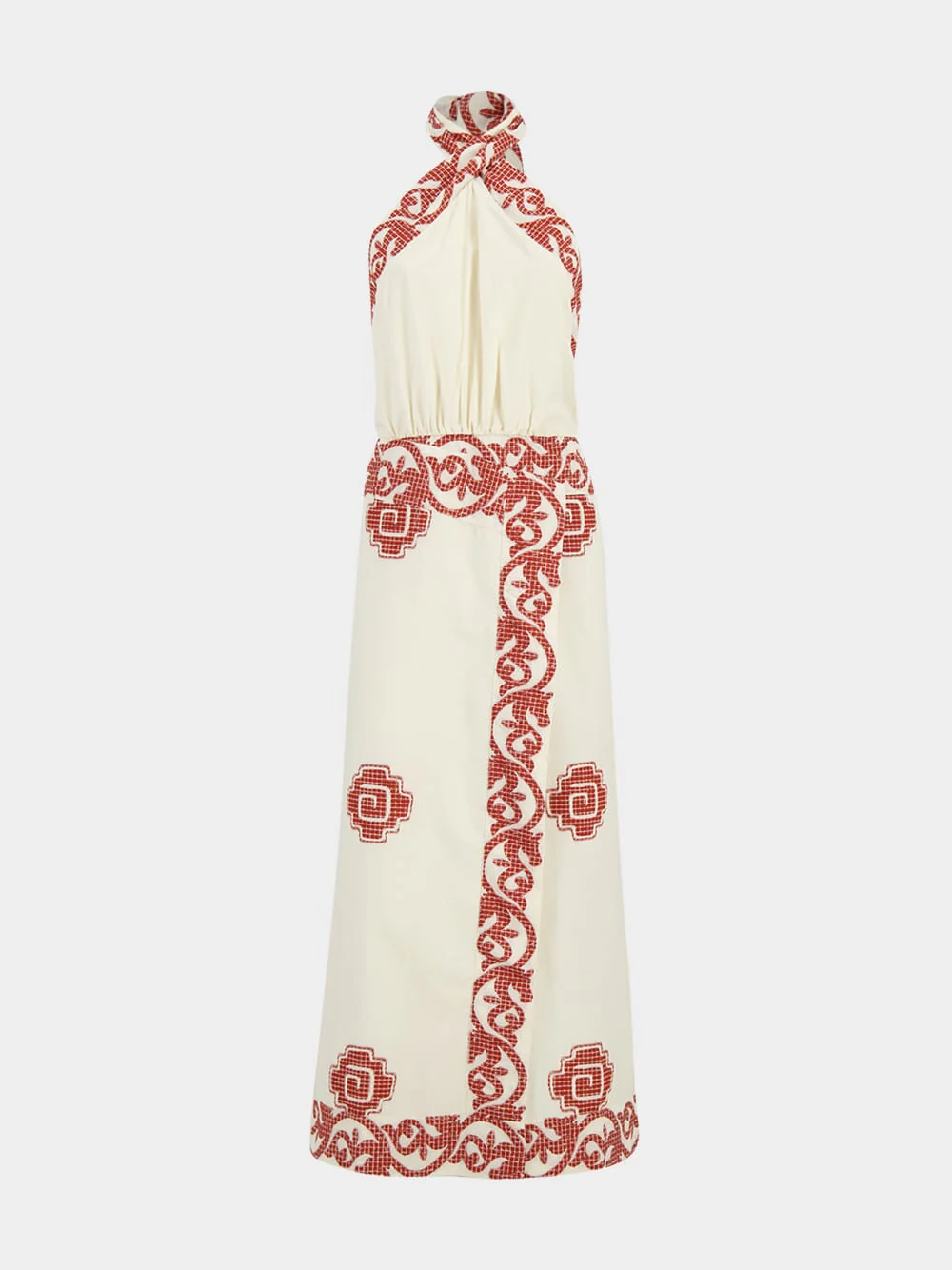 Reinventing Embroidered Halter Dress - Image 2