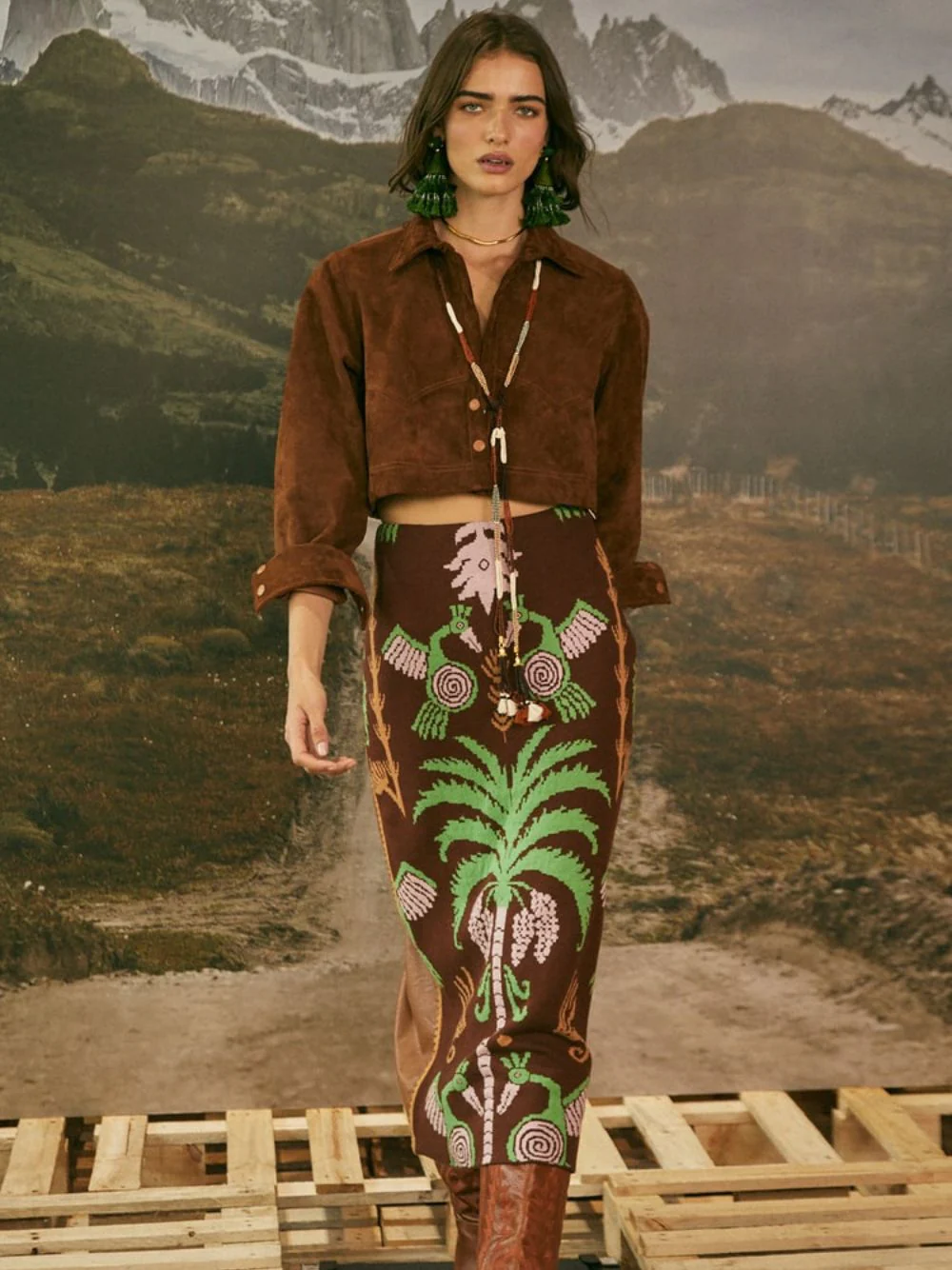 Rosliny Midi Skirt - Image 3