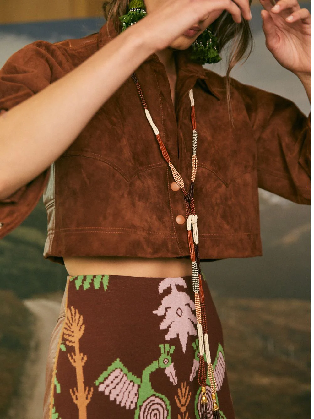 Rosliny Midi Skirt - Image 4