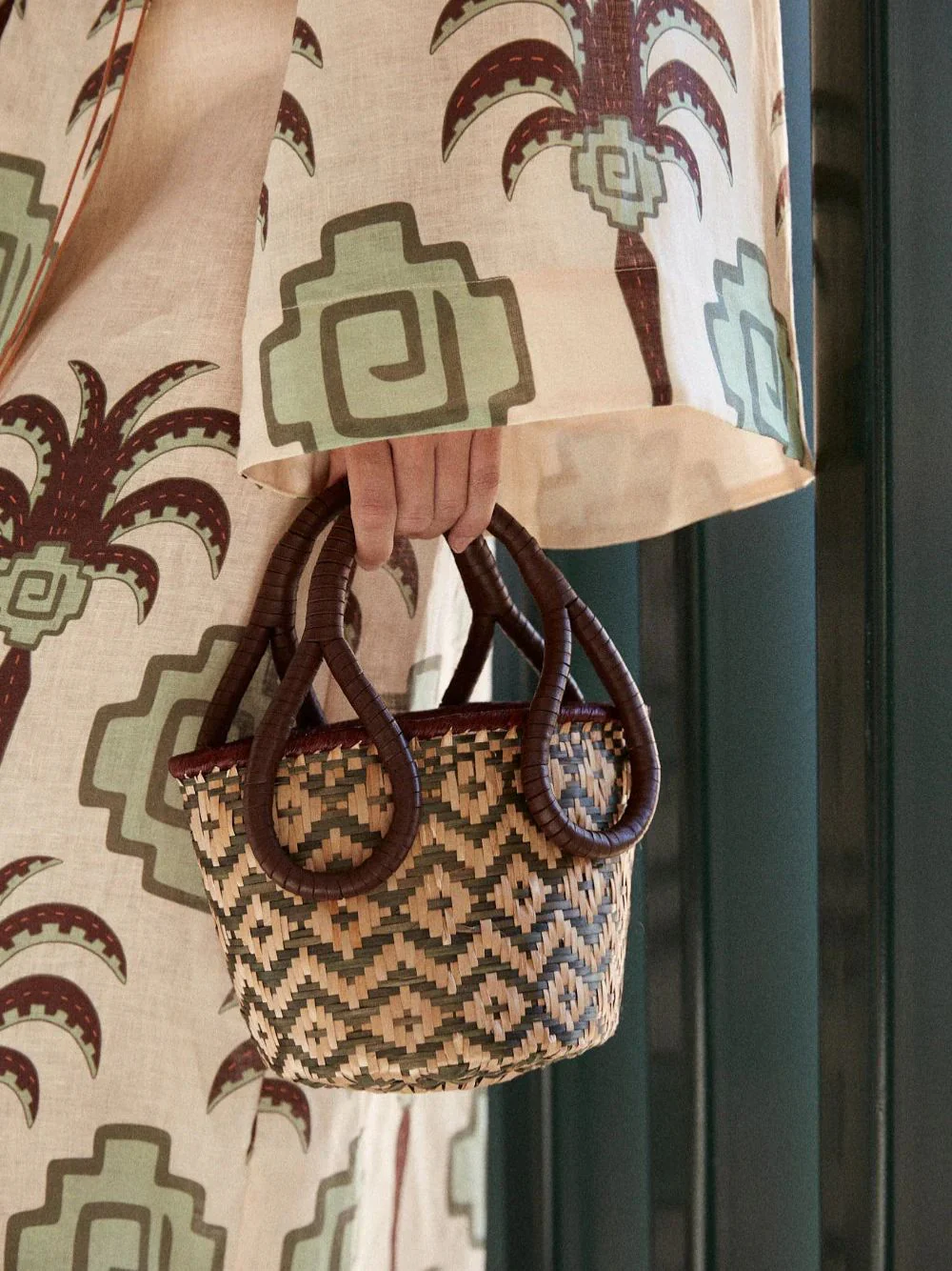 Understanding Of The Cosmos Mini Bucket Bag - Image 2