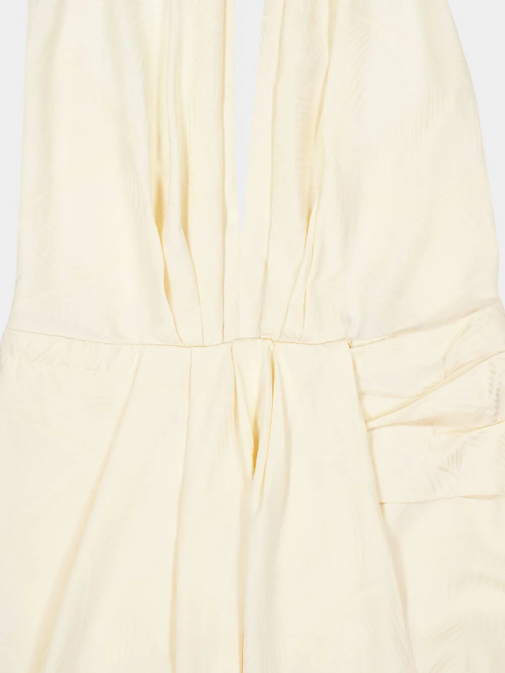Wildly Beautiful Ecru Halter Dress - Image 5