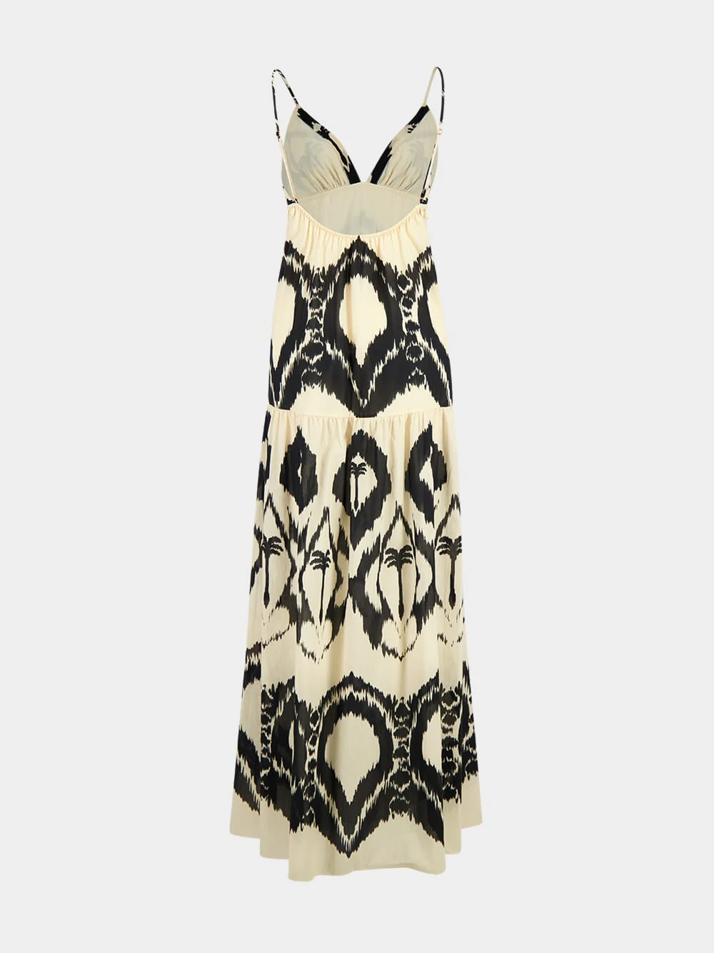 Zea Palm Print Maxi Dress - Image 3