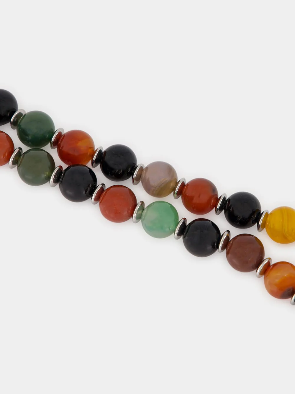 Mavis Multicolour Agate Necklace - Image 3