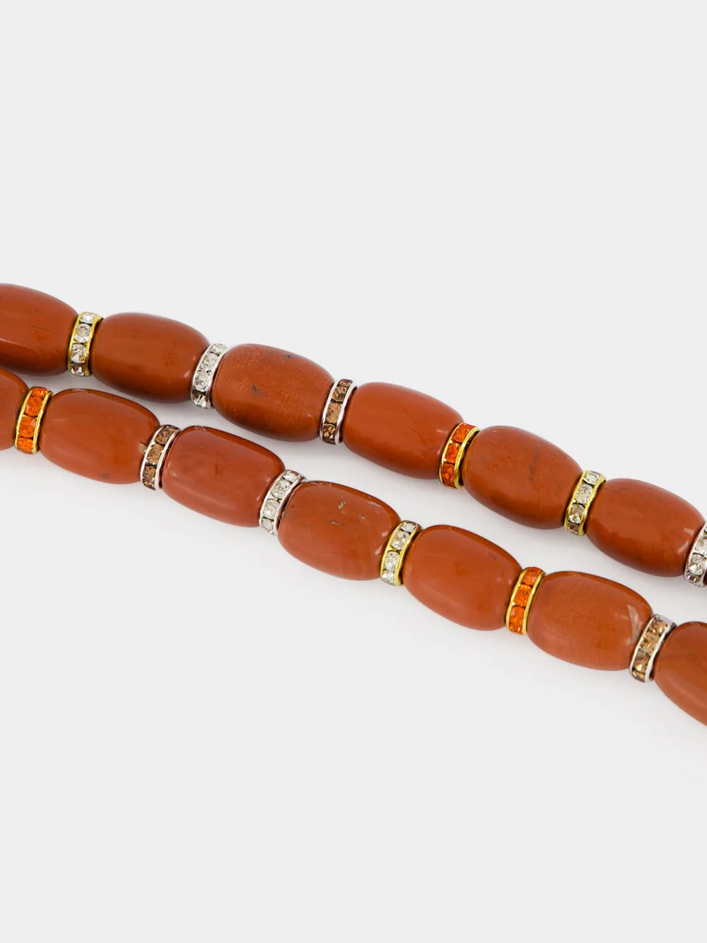 Red Jasper Donna Beaded Necklace - Image 3