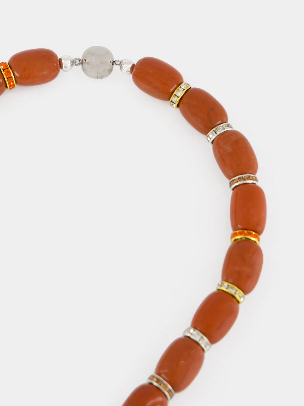 Red Jasper Donna Beaded Necklace - Image 4