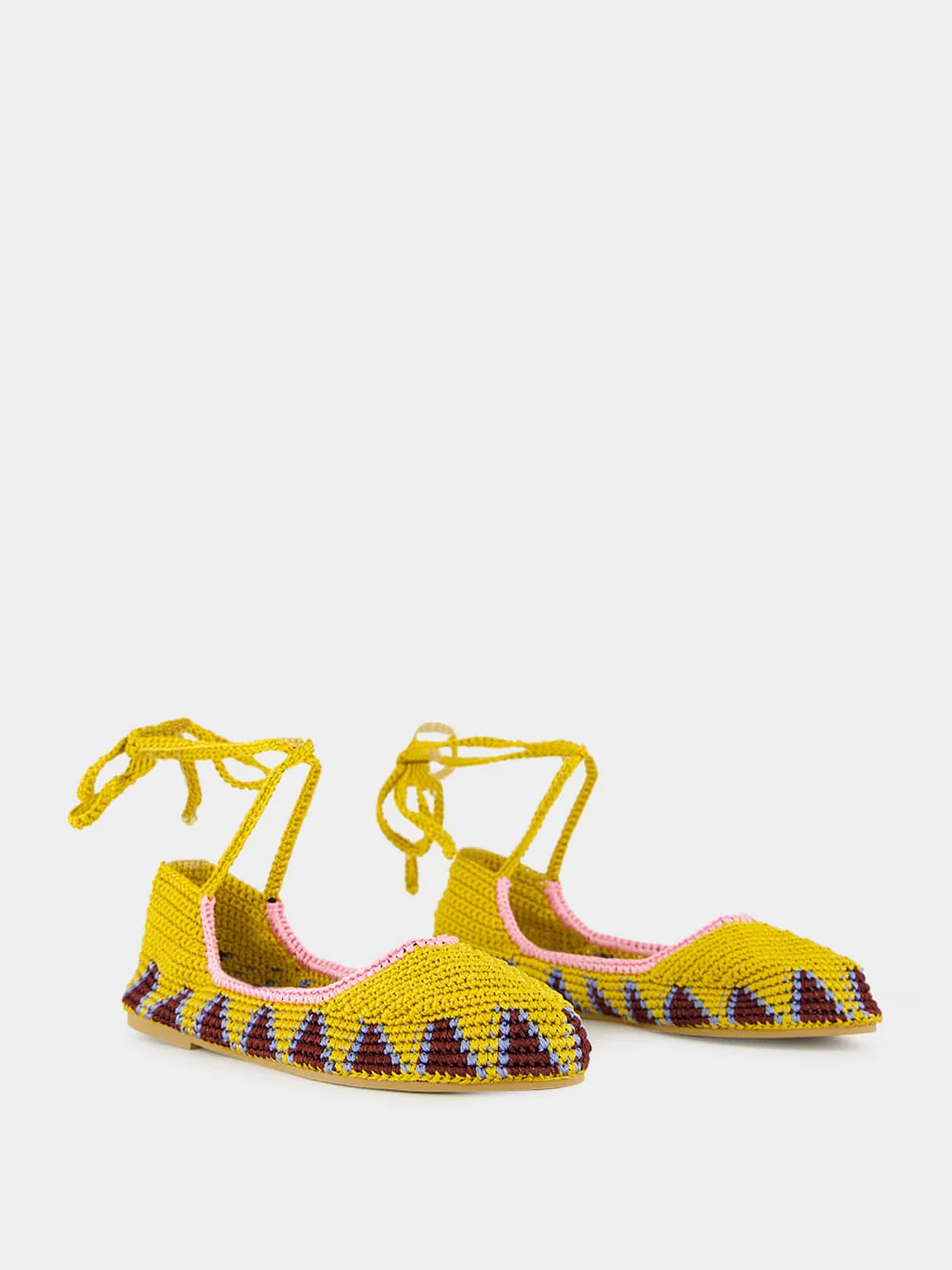 Curry Brown High Crochet Ballerina - Image 3