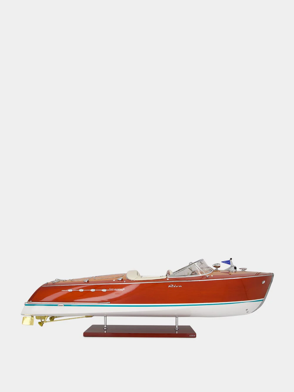 Riva Super Tritone Ivory upholstery scale 1:10