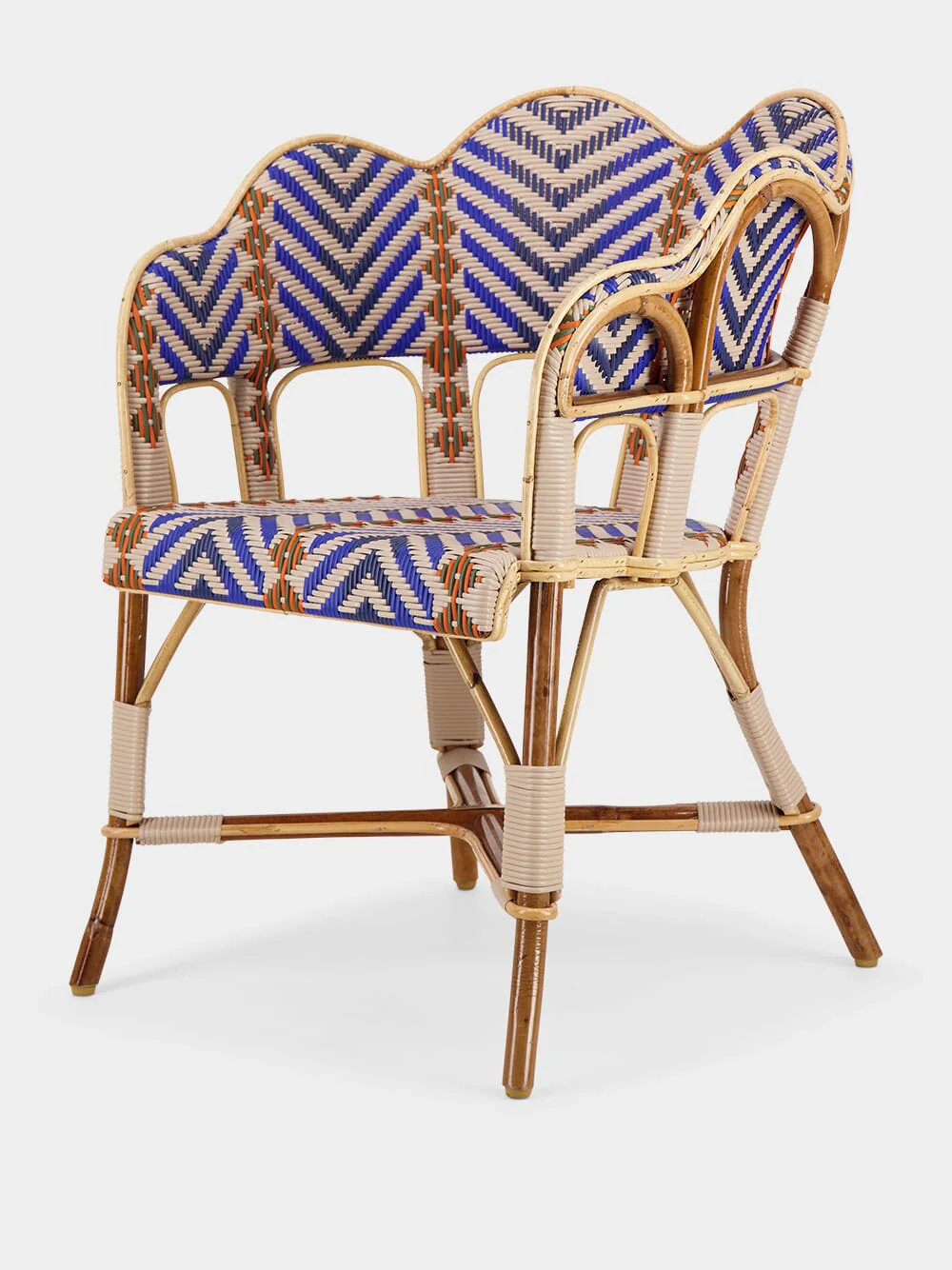 Blue Houlgate Armchair - Image 2