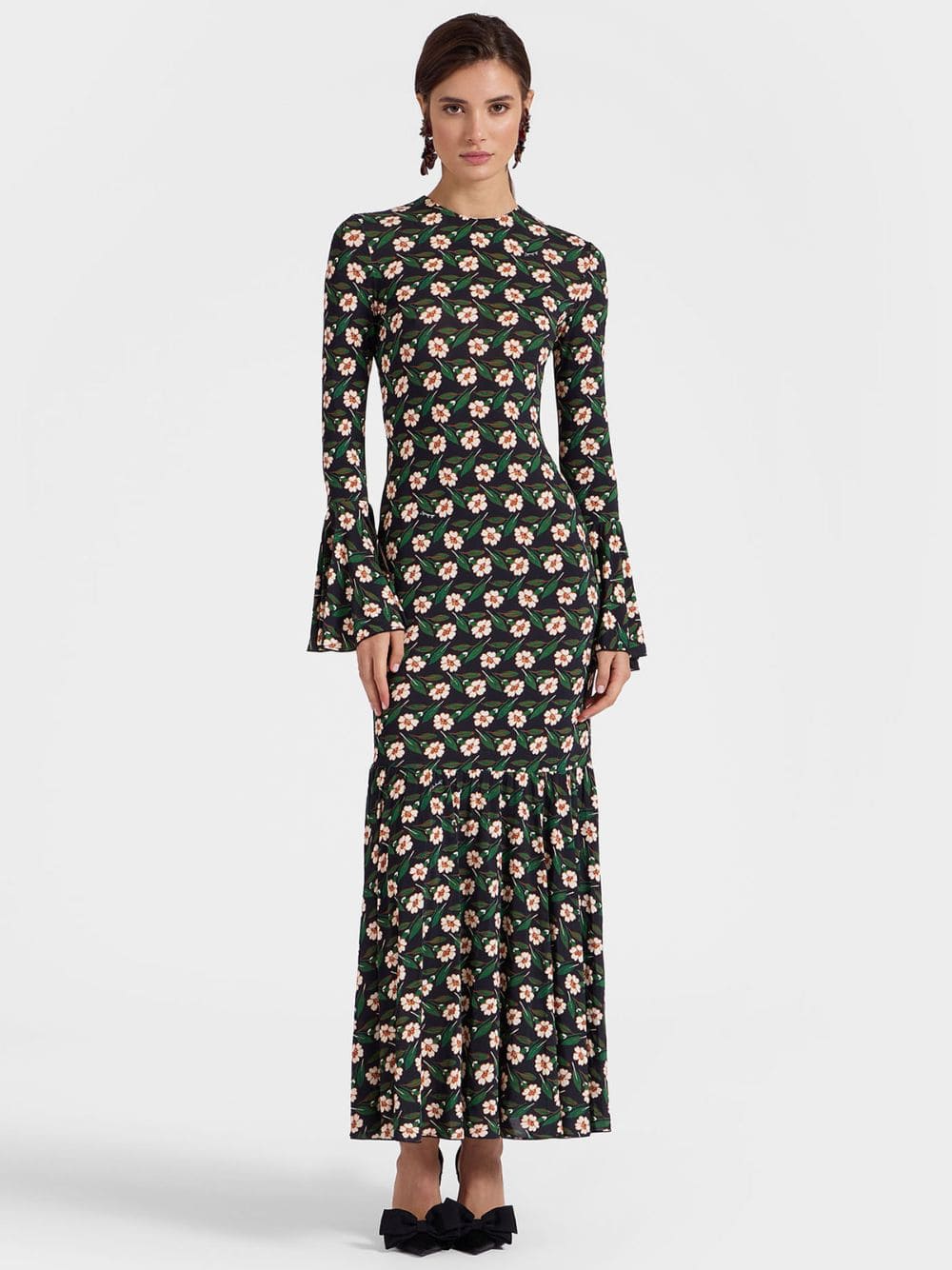 Alba Flowy Jersey Dress - Image 8