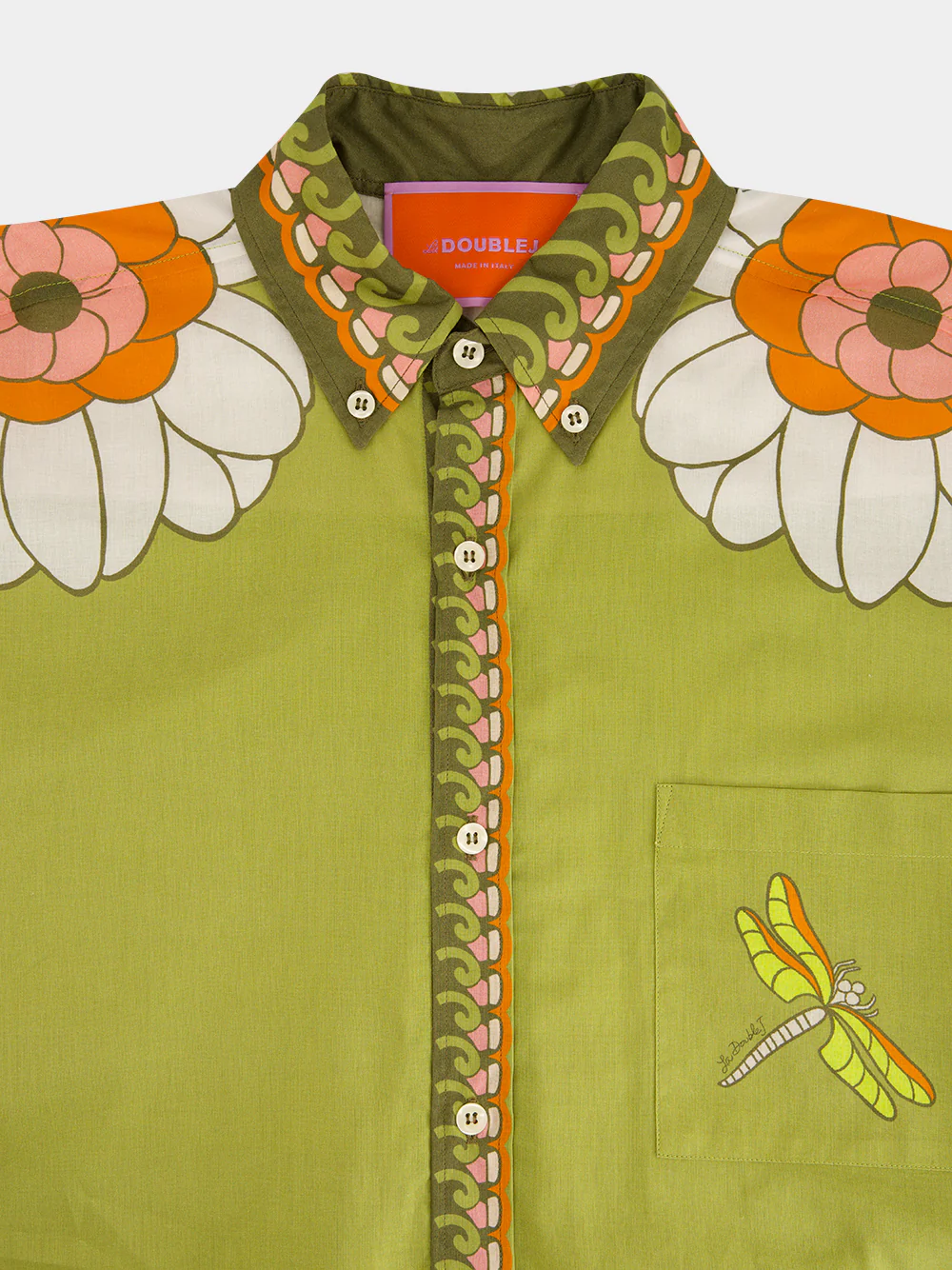 Anemone Ghirlanda Placée Cotton Boyfriend Shirt - Image 3