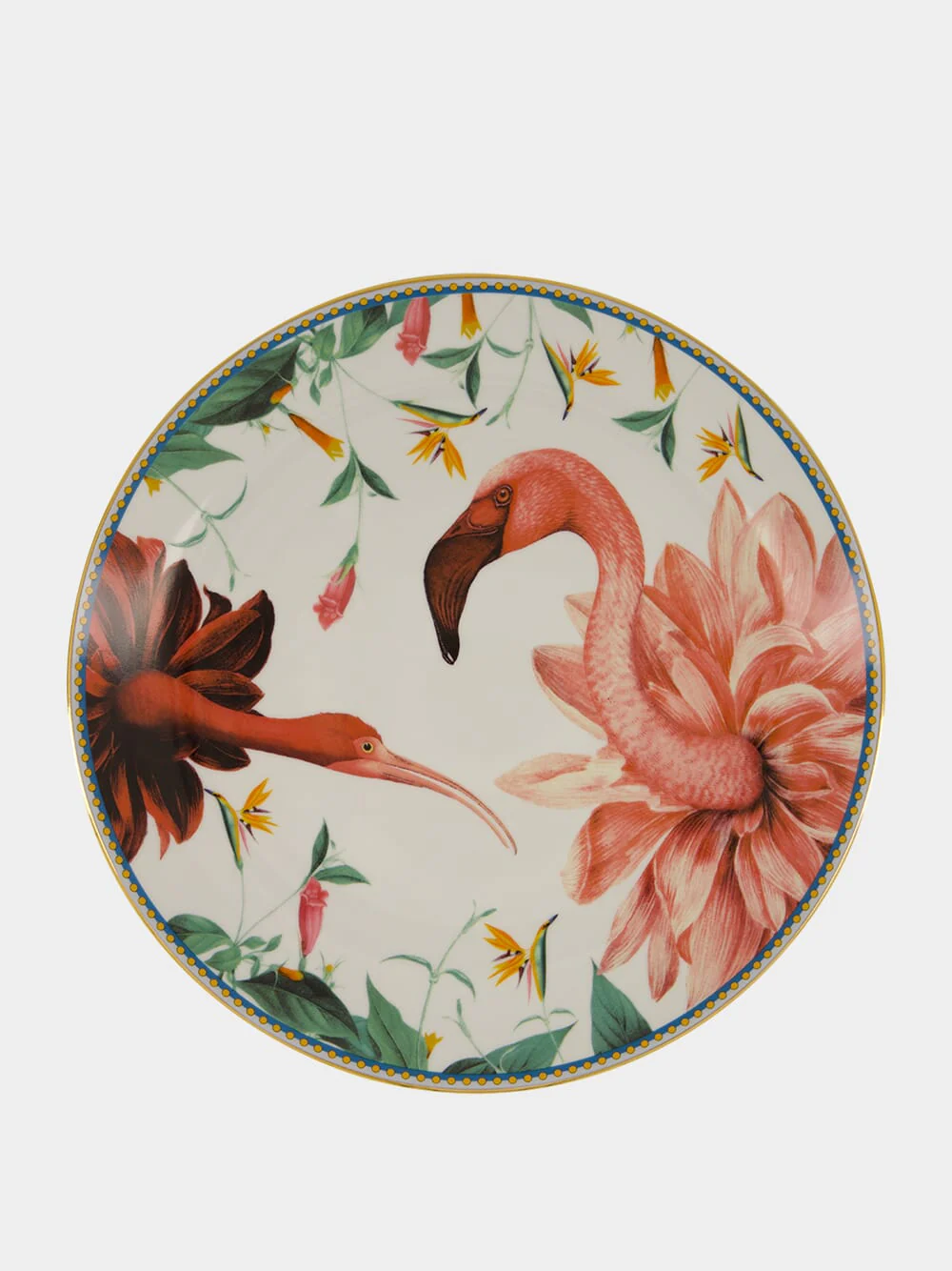 Birdbloom Decorative Porcelain Plate