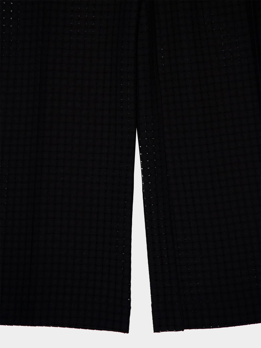 Black Cotton Loose Fit Trousers - Image 4