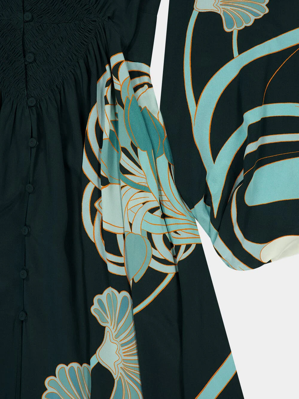 Blooming Tulip Camerino Silk Maxi Dress - Image 6