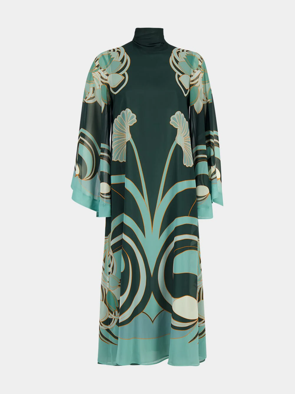 Blooming Tulip Magnifico Silk Midi Dress