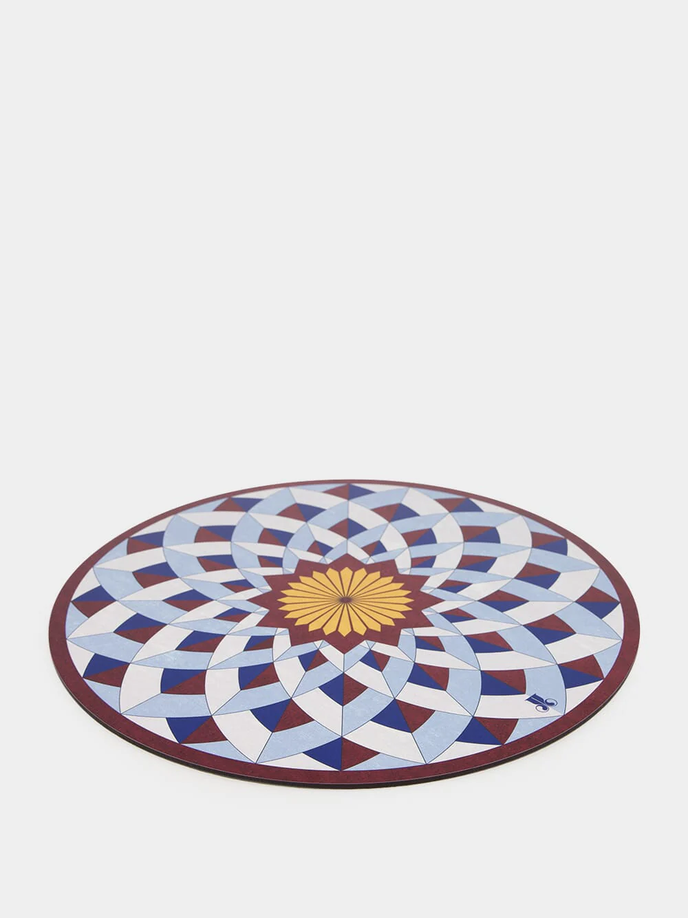 Blue Lotus Of Life Cork Placemats Set of 2 - Image 2