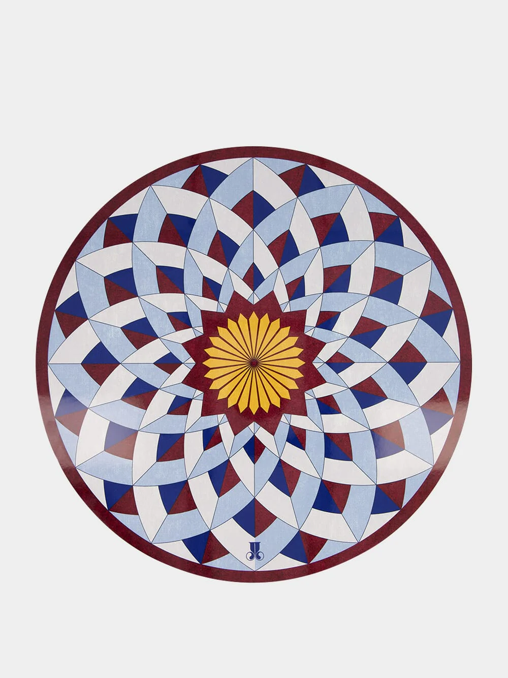 Blue Lotus Of Life Cork Placemats Set of 2 - Image 3