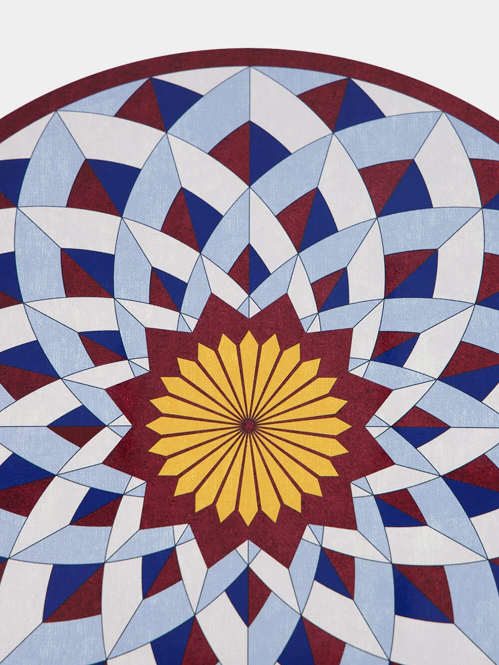 Blue Lotus Of Life Cork Placemats Set of 2 - Image 4