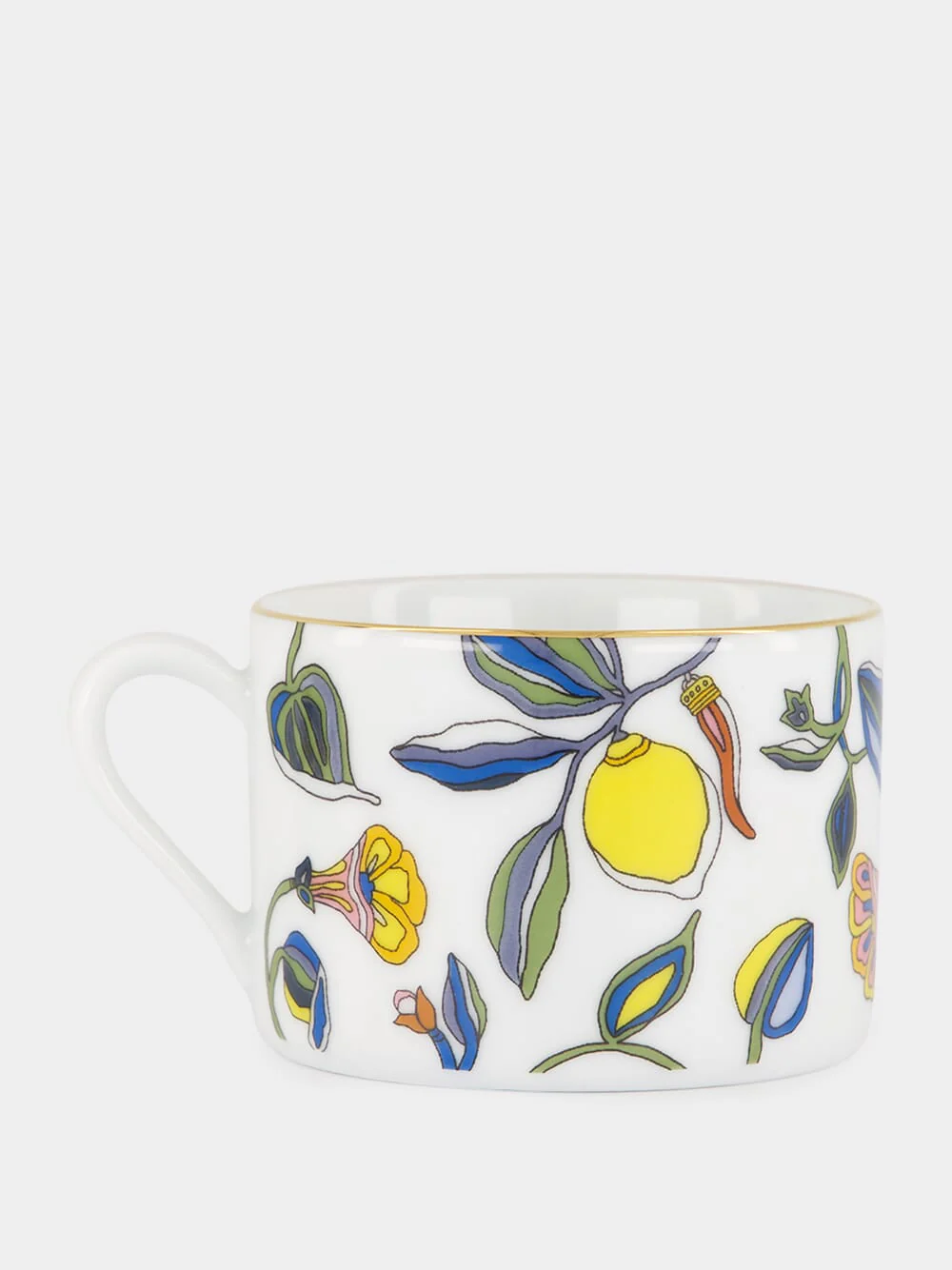 Borboni Impero Porcelain Tea Cup Set of 2 - Image 3