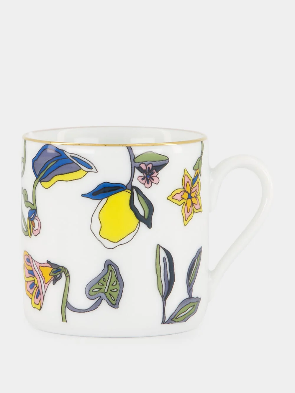 Borboni White Impero Espresso Cup Set of 2 - Image 3