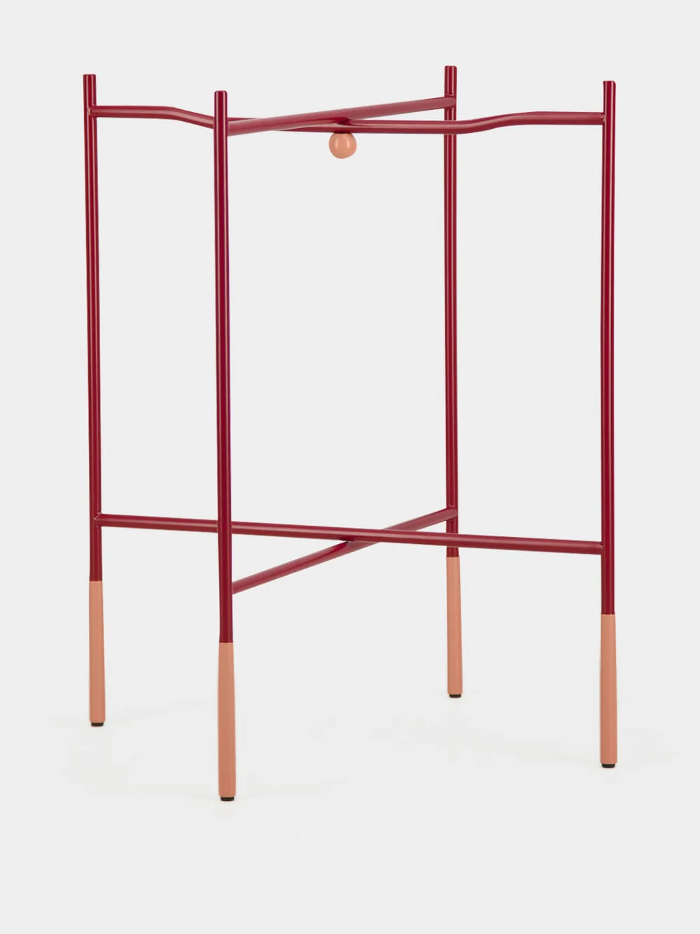 Bordeaux Metal Foldable Tray Stand - Image 3