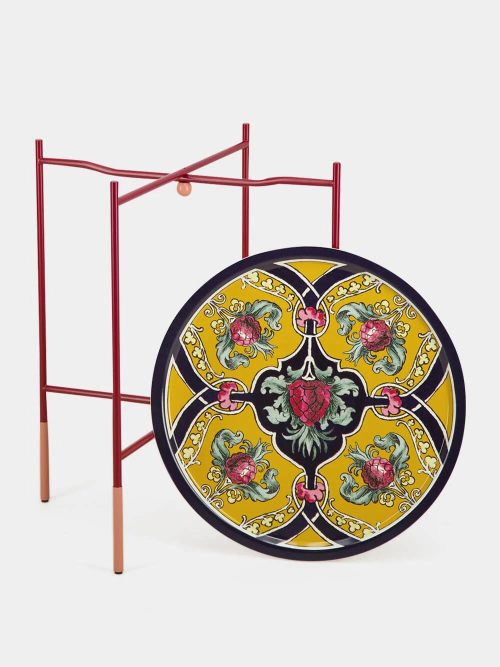 Bordeaux Metal Foldable Tray Stand - Image 6