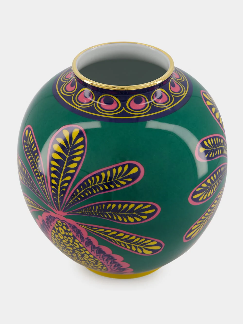 Bubble Pineapple Green Vase - Image 2
