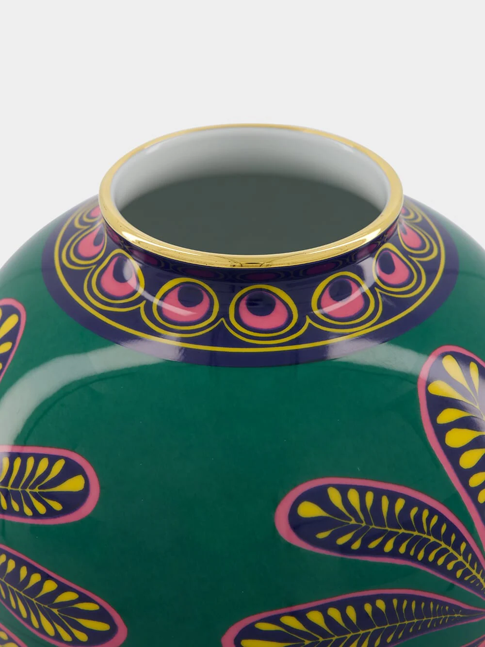 Bubble Pineapple Green Vase - Image 3