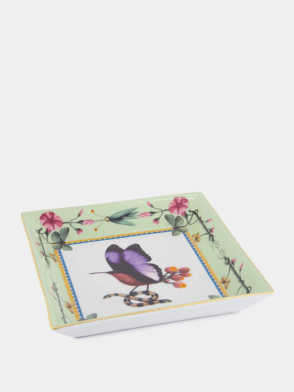Butterbird Salvia Porcelain Tray - Image 2