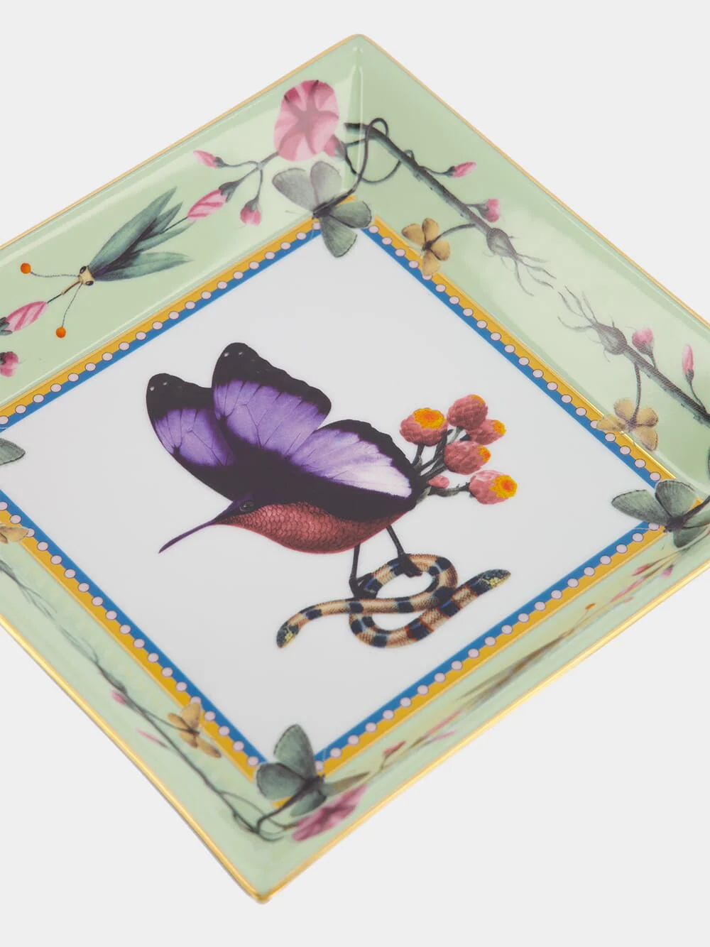 Butterbird Salvia Porcelain Tray - Image 4