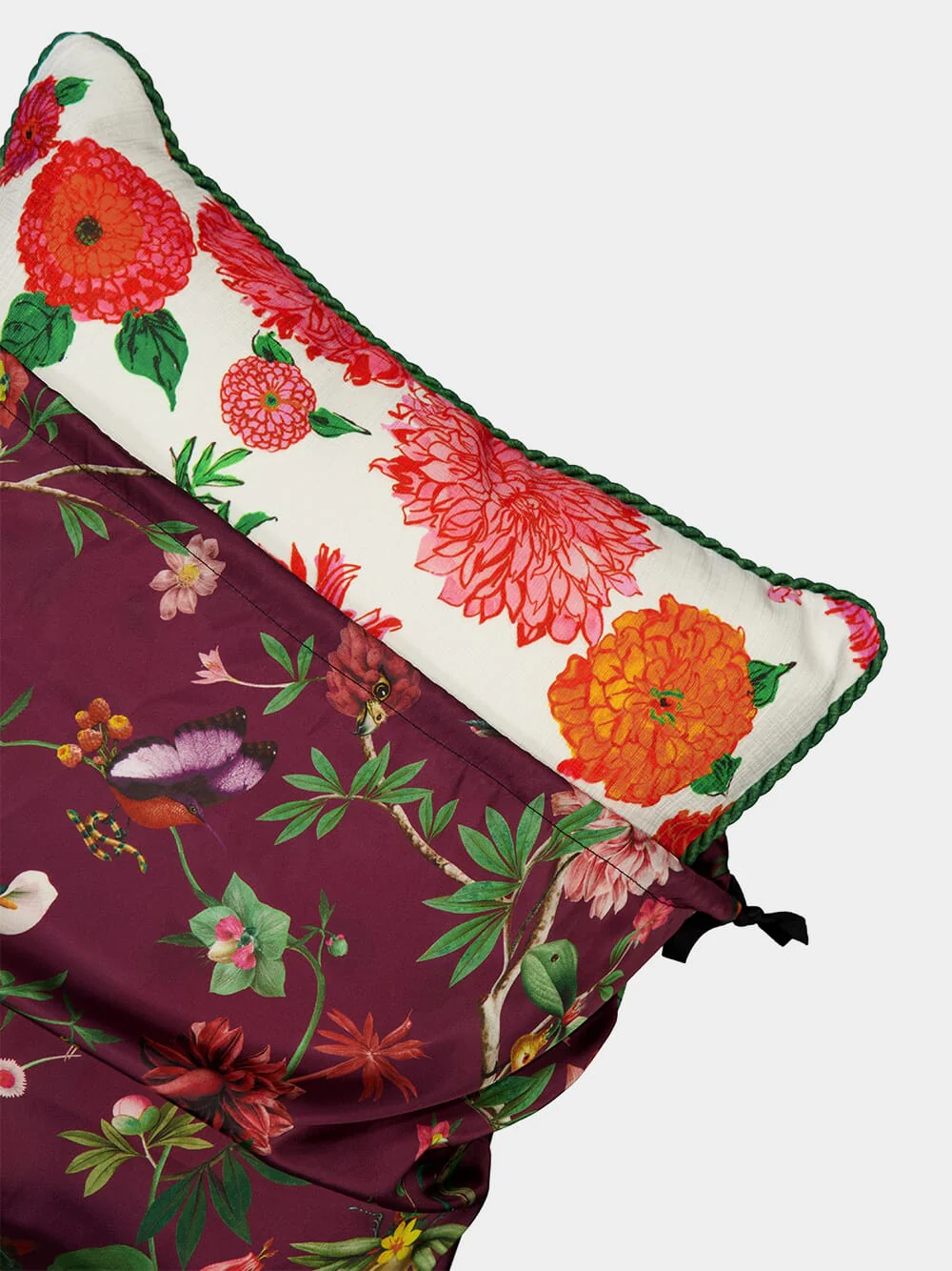 Caper Floral Outdoor Cushion - Image 3