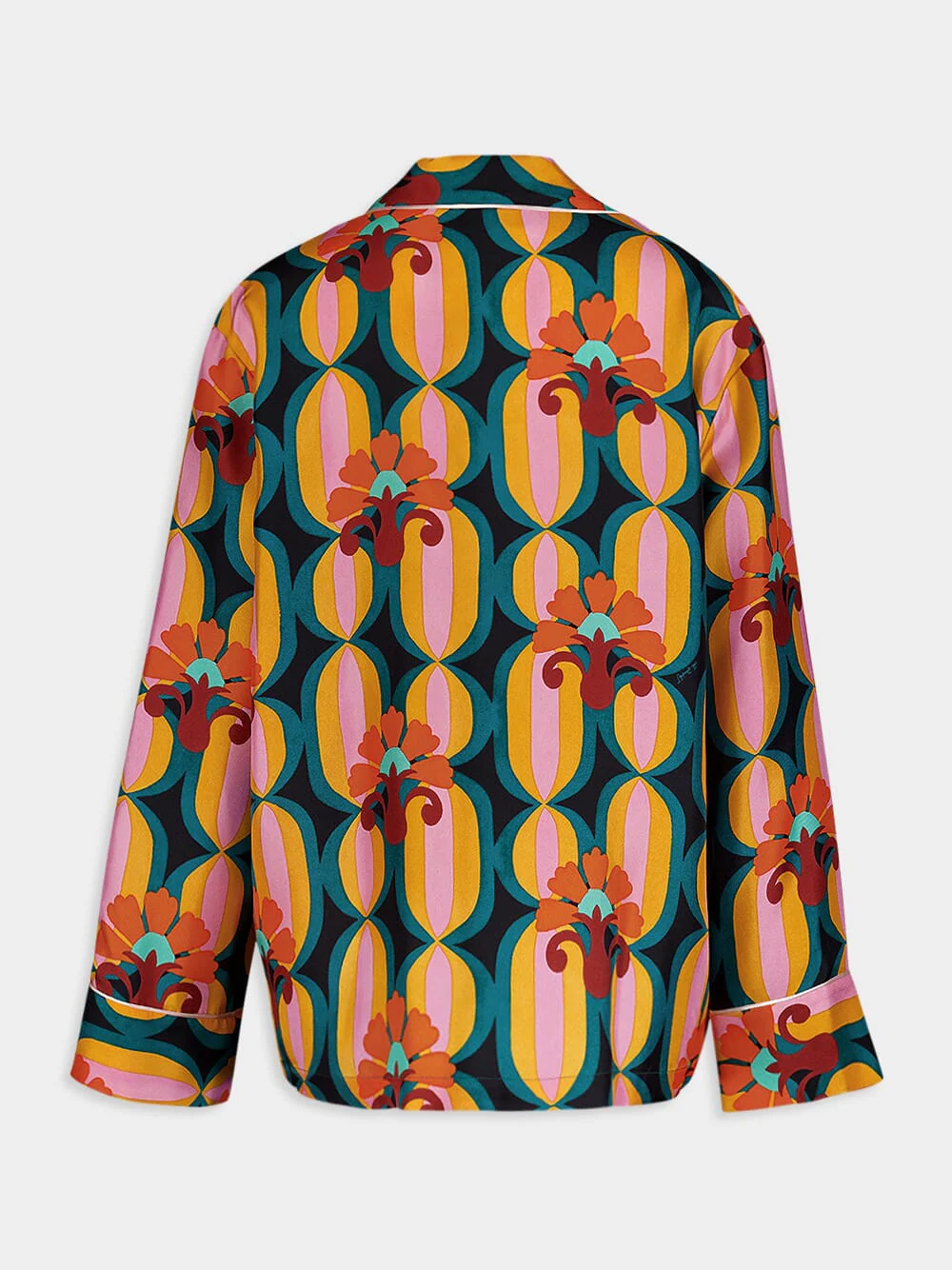 Arcturus Silk Twill Pajama Shirt - Image 2
