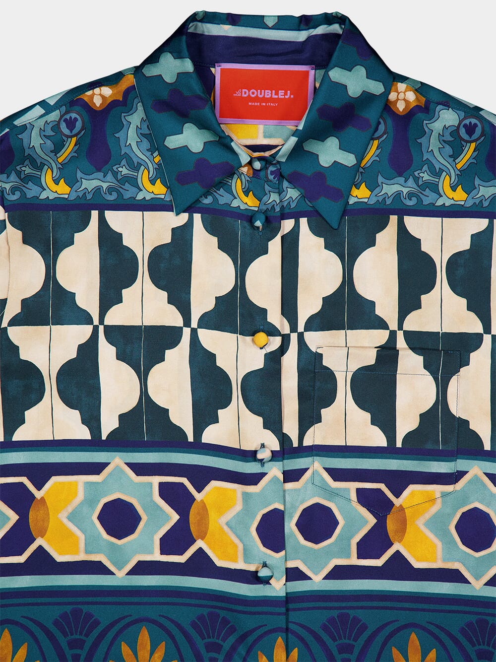 Casareale Placée Silk Shirt - Image 3