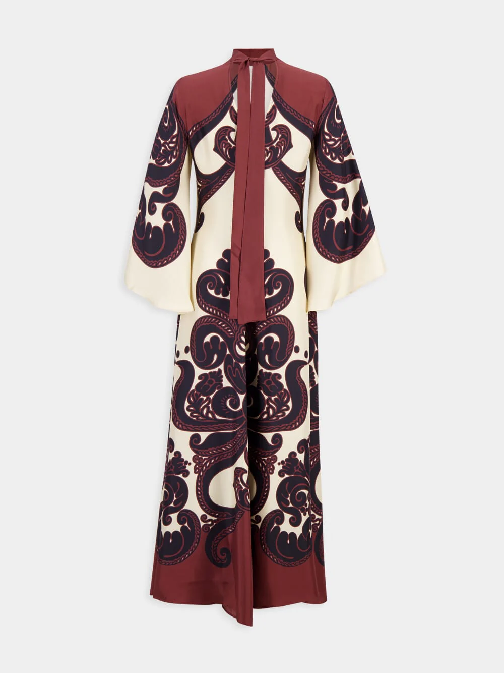 Corsini Placée Cream Silk Twill Magnifico Dress - Image 3