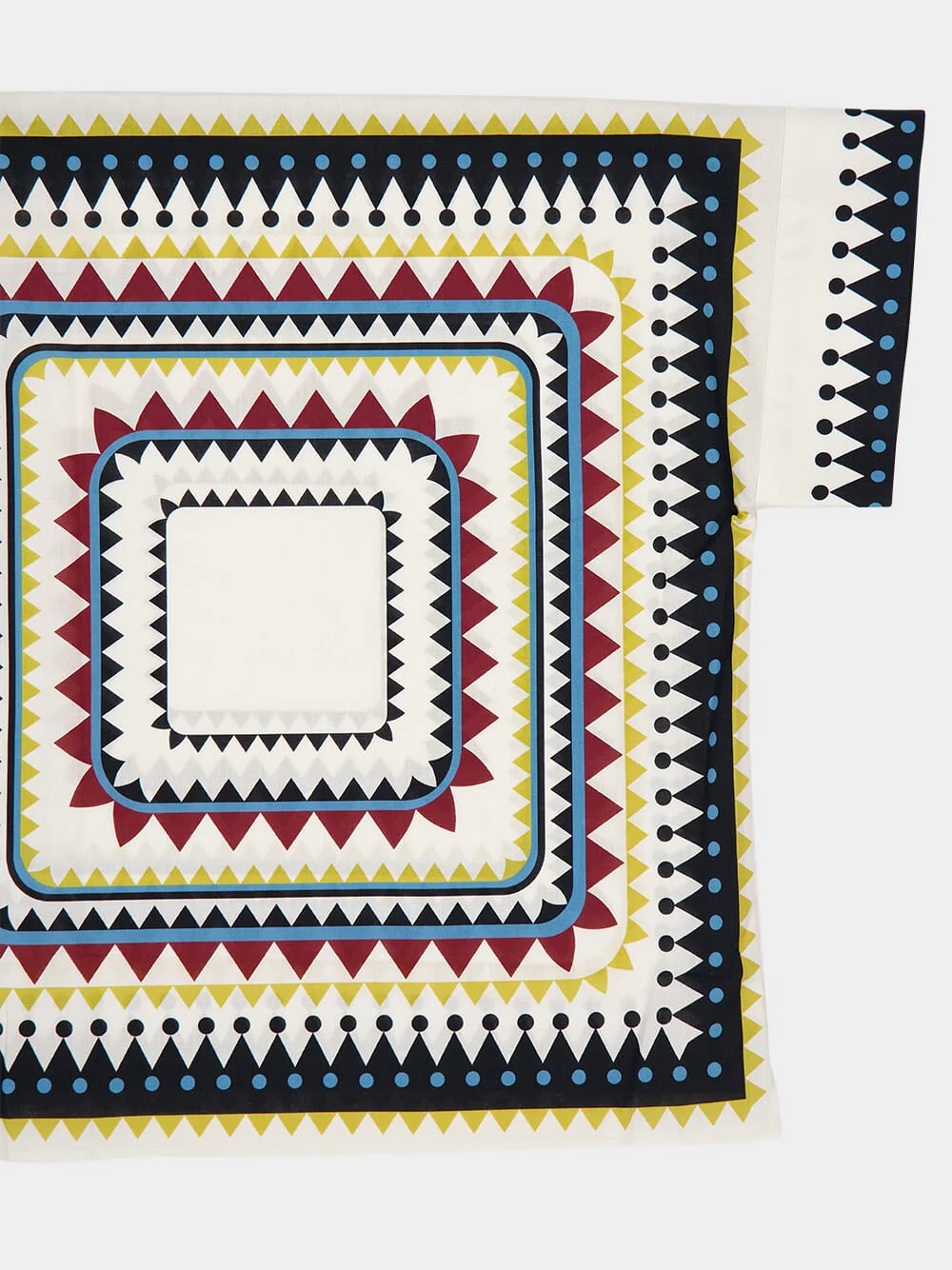 Cotton Foulard top - Image 4