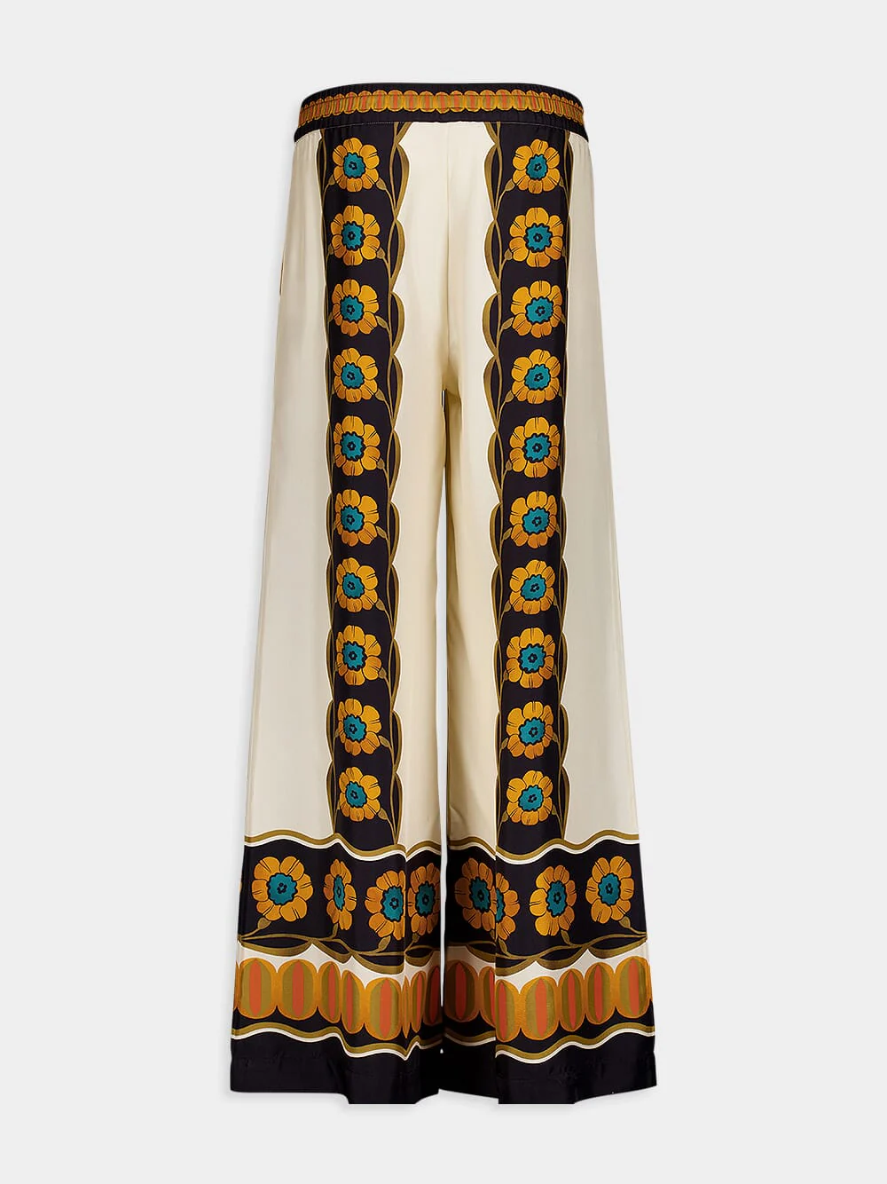 Daisychain Orange Palazzo Pants - Image 2