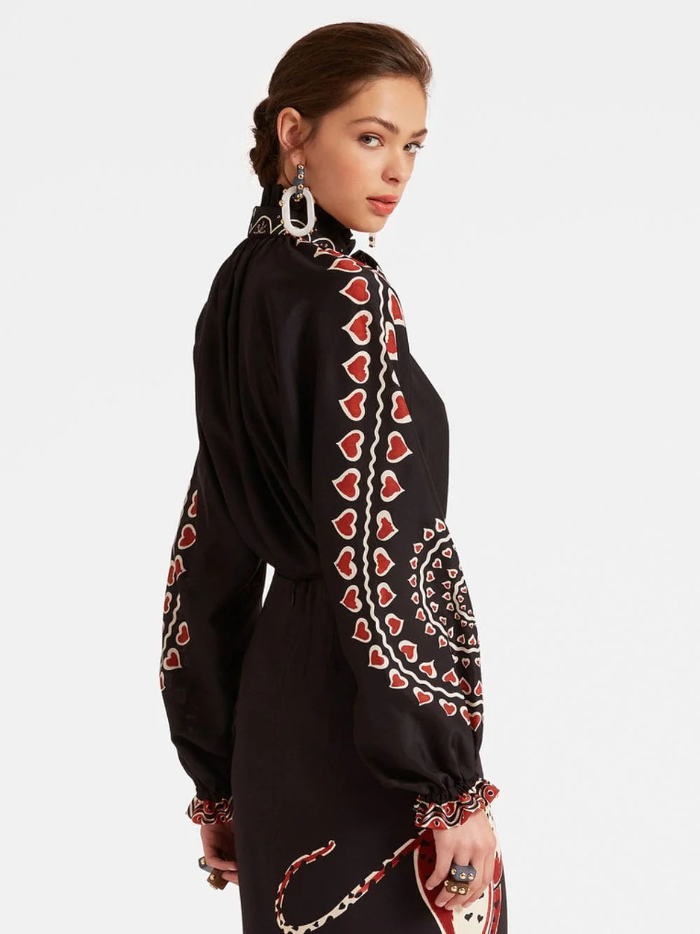Gattopardo Placée Black Cerere Blouse - Image 4