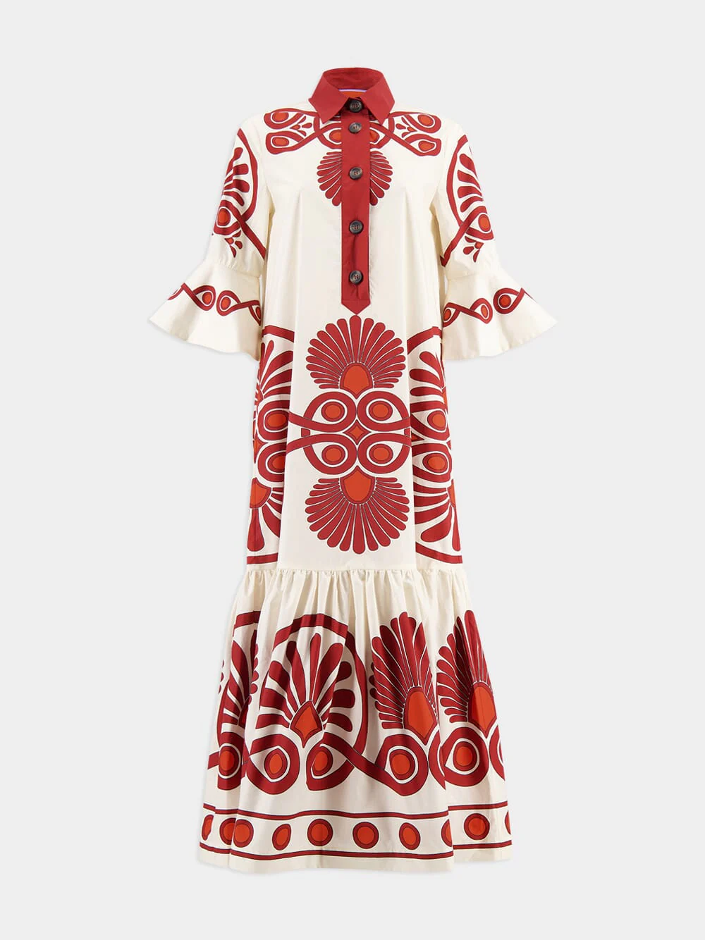 Medallion Placée Cream Artemis Dress - Image 2