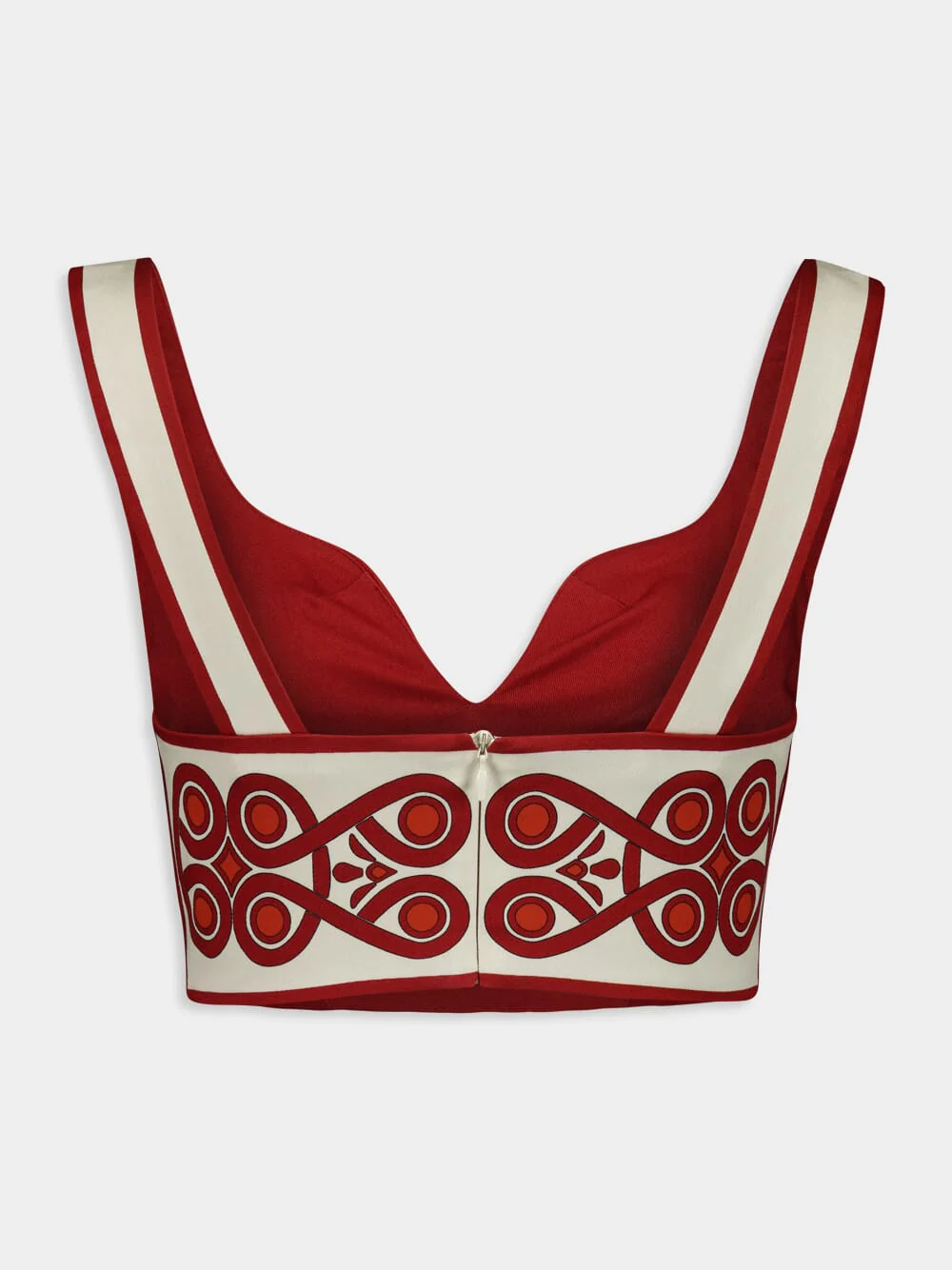 Medallion Placée Cream Baia Crop Top - Image 3