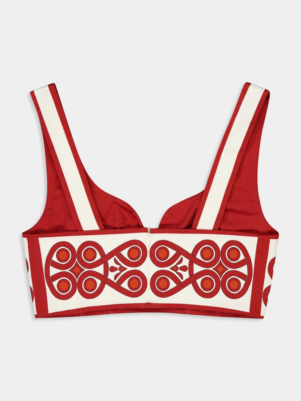 Medallion Placée Cream Baia Crop Top - Image 6