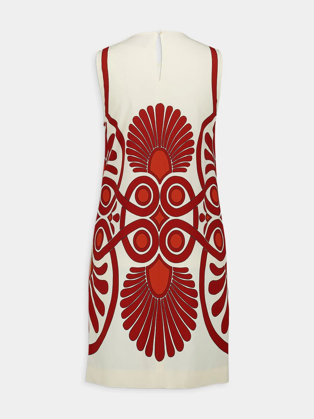 Medallion Placée Cream Stretch Tunic - Image 4