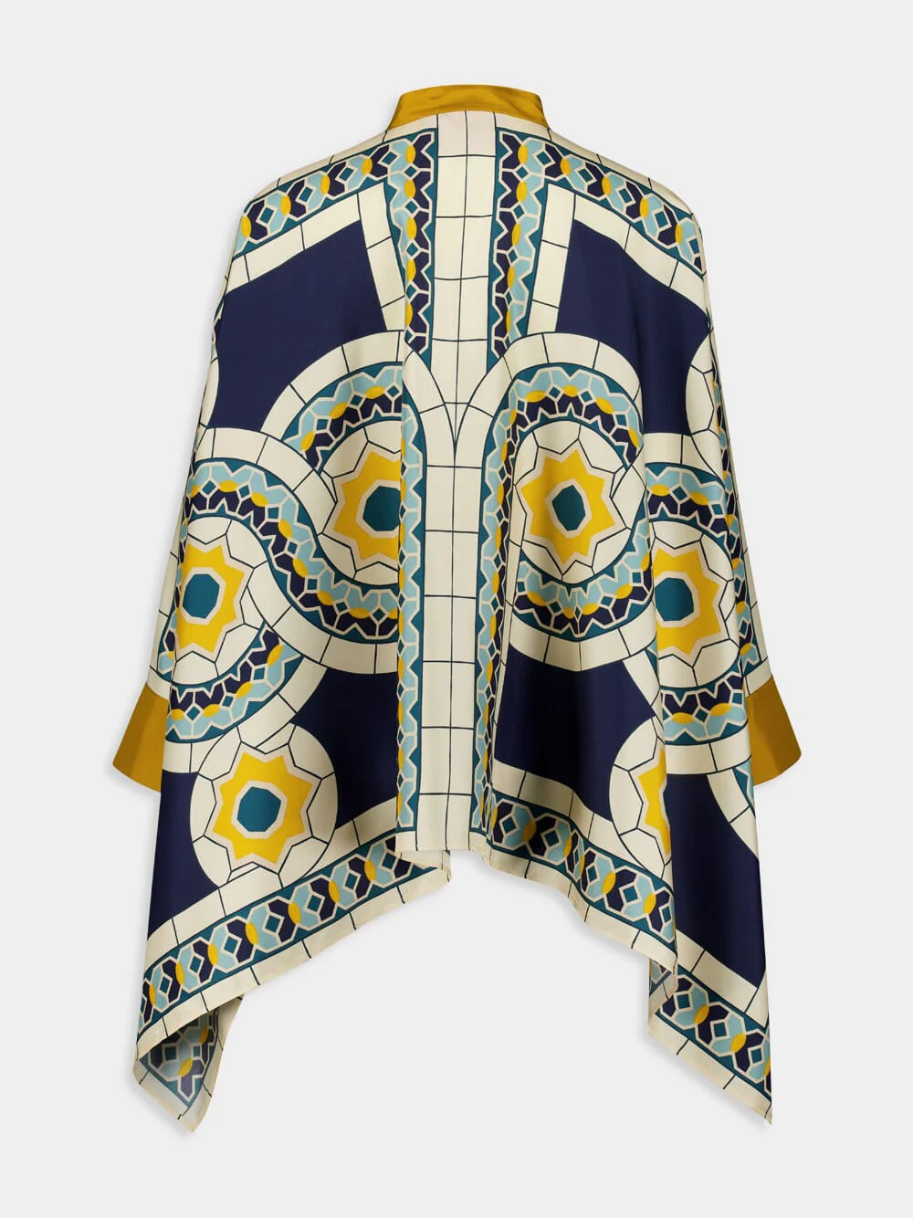 Mudejar Placée Silk Twill Foulard Shirt - Image 3