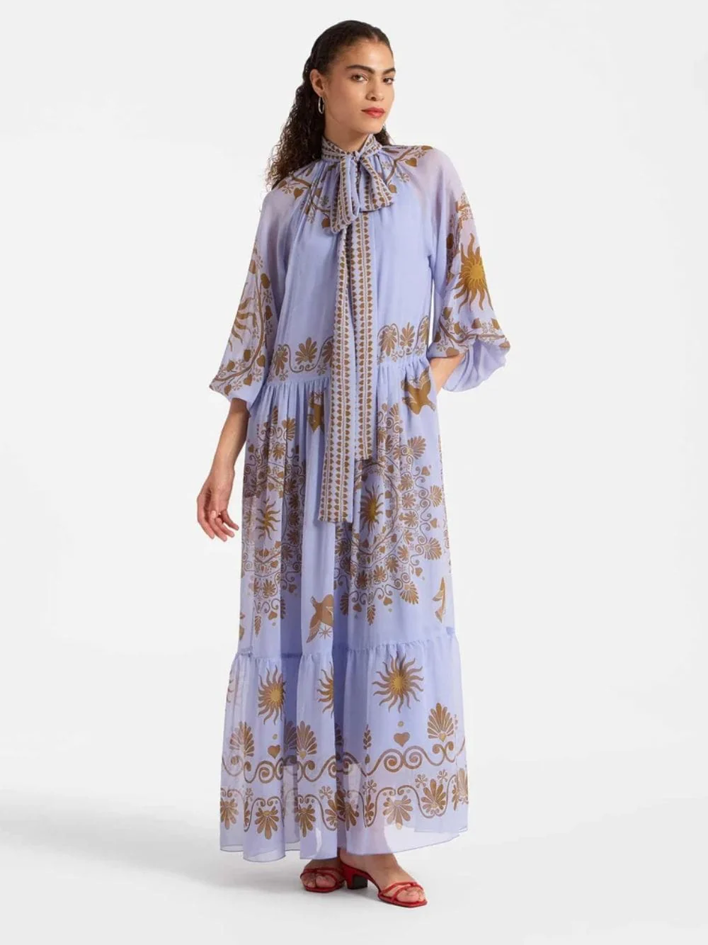 Olympus Placée Silk Chiffon Athena Dress - Image 2