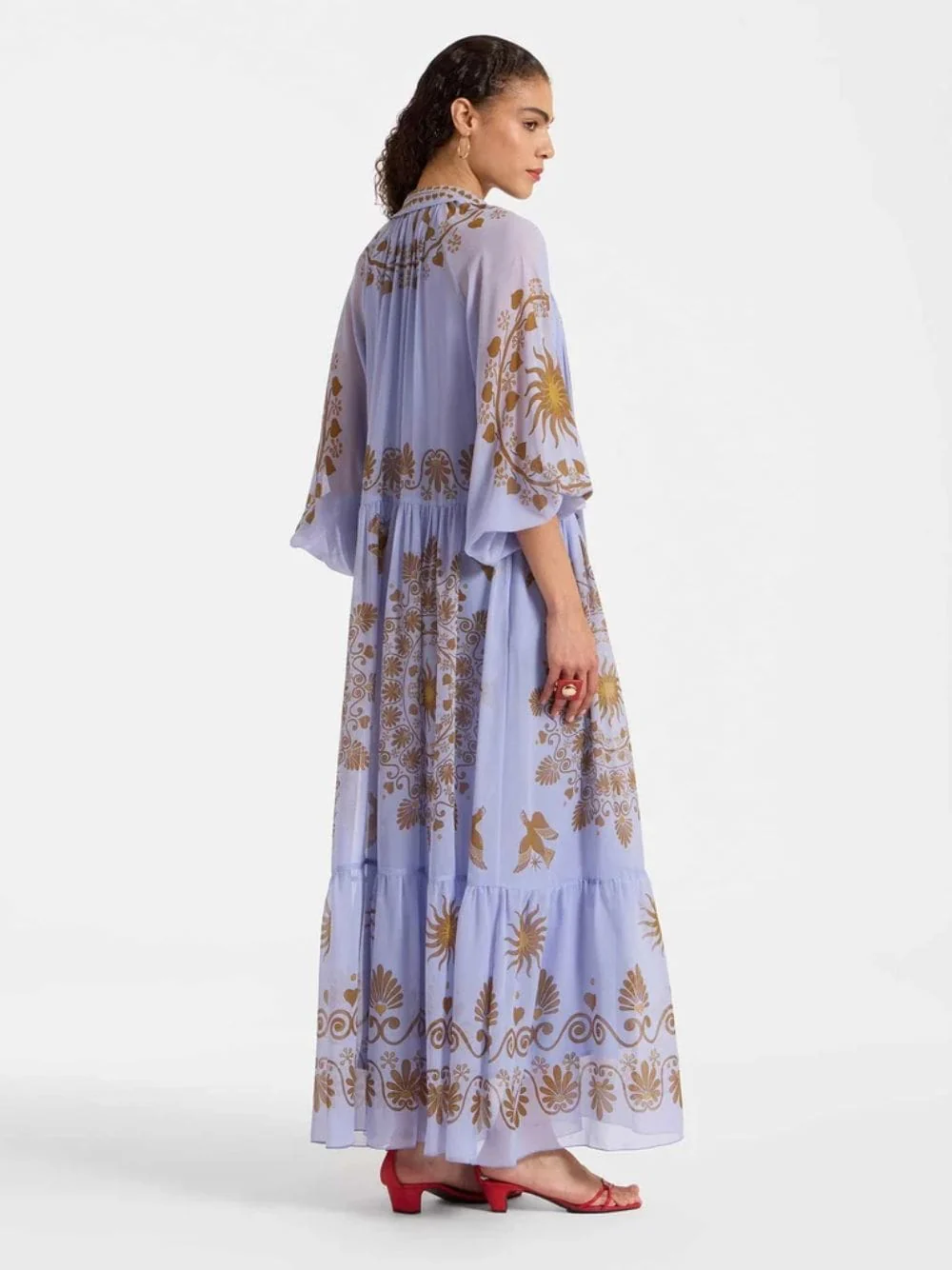 Olympus Placée Silk Chiffon Athena Dress - Image 4
