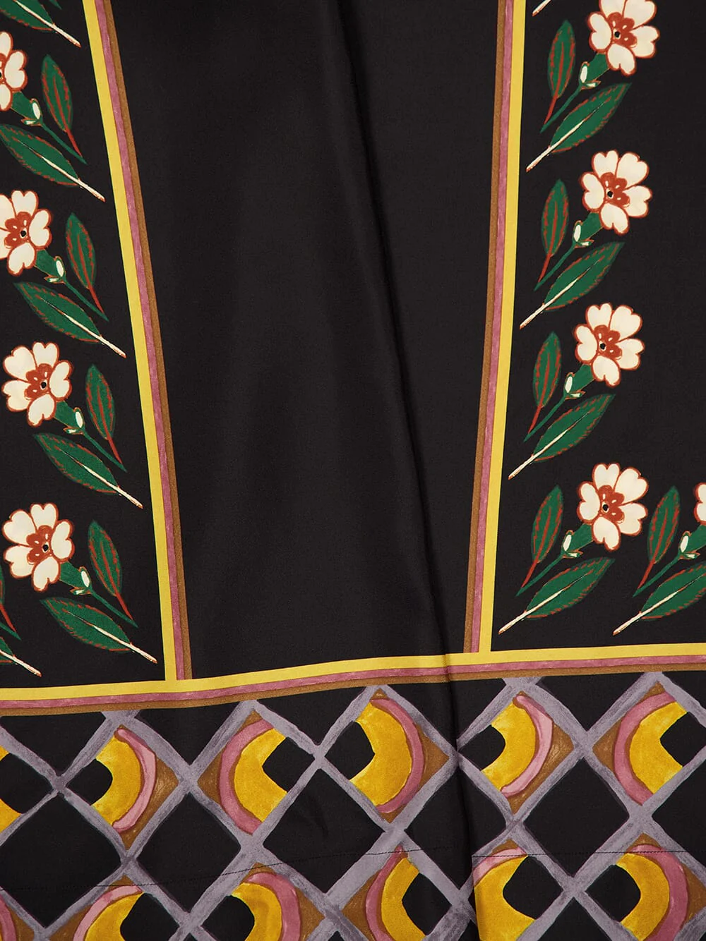 Palazzo Pants Dazed Placée Black Floral - Image 6